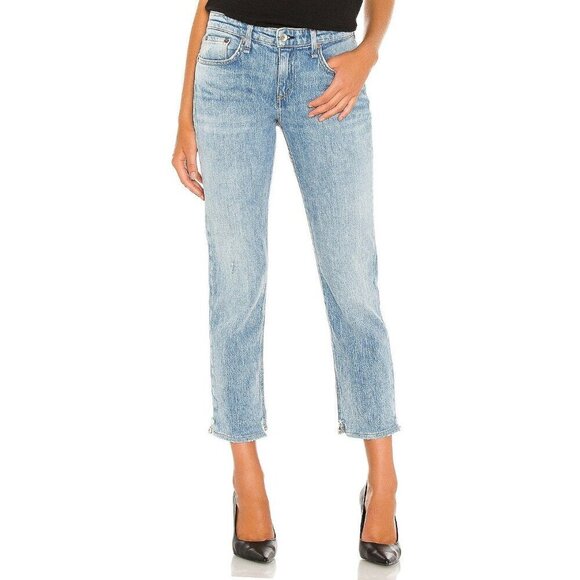 Rag & Bone Dre Low Rise Slim Boyfriend Jeans Arrow High Womens Size 24 - Picture 1 of 10